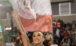 Bianca Andrade, ou Boca Rosa, é musa da Grande Rio e também ganhou o título de 