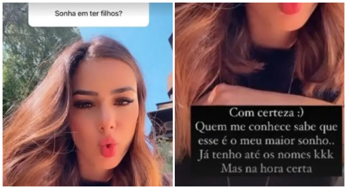 Bruna Biancardi contou que sempre sonhou em ser mãe