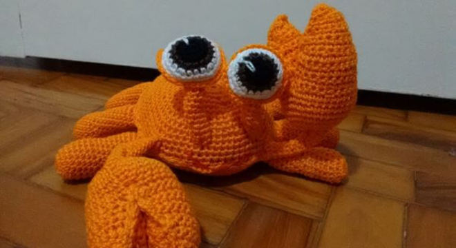 Bichinhos de crochê de peso de porta