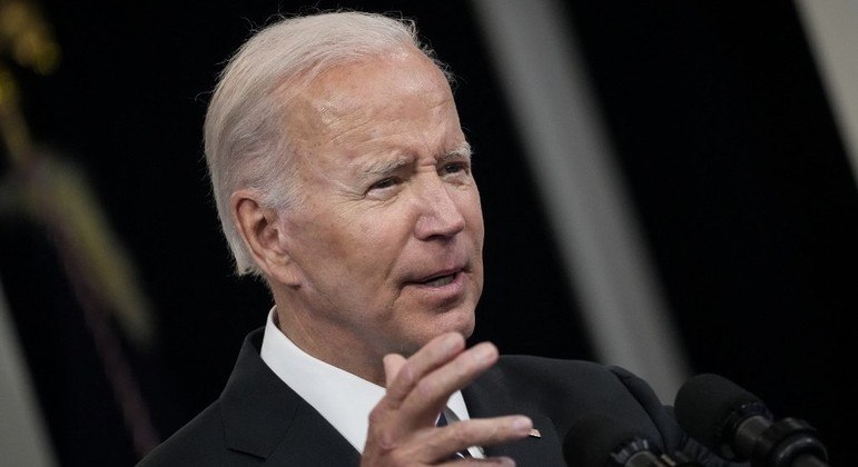 Aprovação de Joe Biden está, atualmente, abaixo de 40%