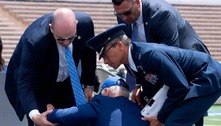 Biden usou fraldas na formatura de graduação do exército americano? 