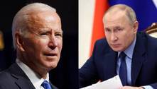 Biden e Putin se encontram em cúpula virtual nesta terça-feira (7)
