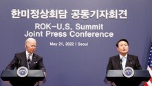 Biden e líder sul-coreano querem fortalecer cooperação militar diante de ‘ameaça’ da Coreia do Norte