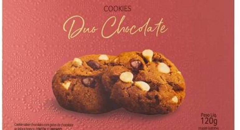 Cookies Duo Chocolate: Cookies
com massa sabor chocolate com deliciosas gotas de chocolate ao leite e
chocolate branco Cacau Show.

Preço
Exclusivo Cacau Lovers: R$16,90