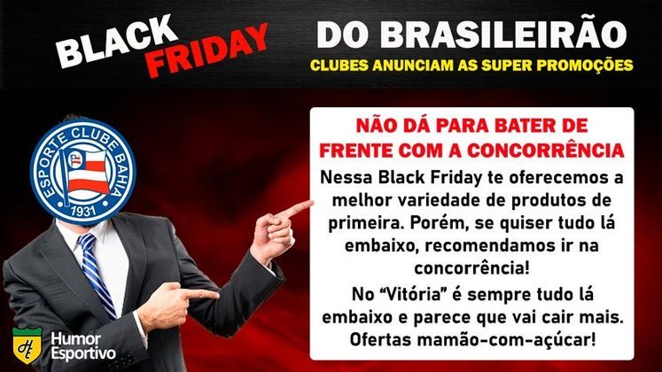Black Friday: a promoção do Bahia