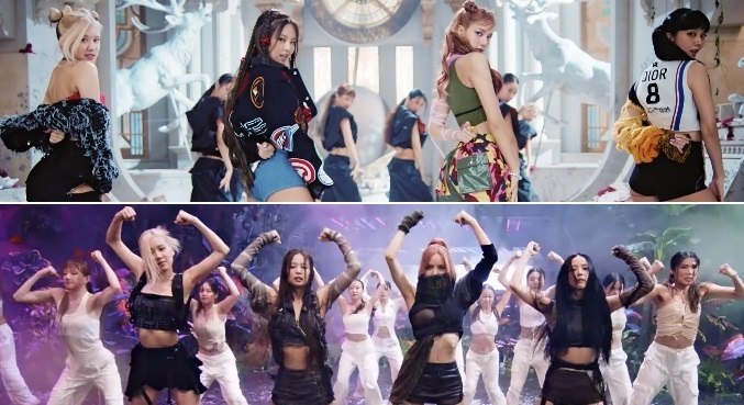 Clipe de 'Pink Venom' tem diversos cenários, figurinos e coreografias
