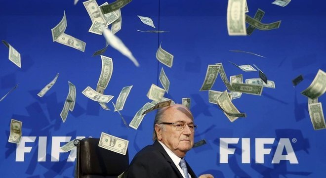 O contrato entre Globo e Fifa foi fechado quando Blatter era o presidente