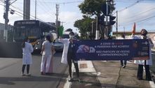 Agentes de saúde fazem blitz contra covid-19 nesta segunda-feira em SP