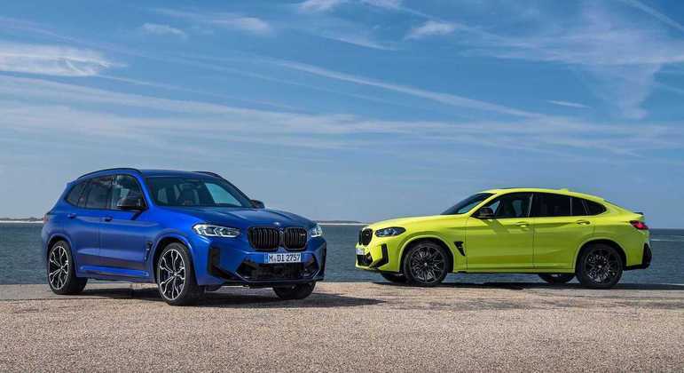 Versões esportivas X3 M Competition e X4 M Competition contam com a assinatura da BMW Motorsport