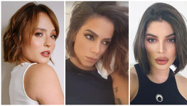 Lari Manoela, Anitta e Gkay: famosas se rendem ao bob cut (Fotos de Reprodução/Instagram)