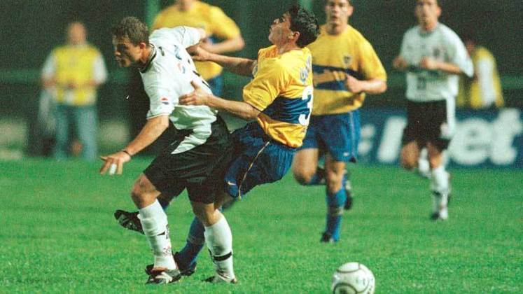 Boca Juniors 3 x 0 Corinthians (Mercosul - 2000) - 1ª fase: Grupo D - Estádio: La Bombonera - Gols: Andrizzi, Delgado e Barijho (Boca Juniors)