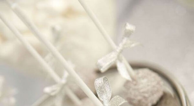 Bodas de prata docinhos prateados