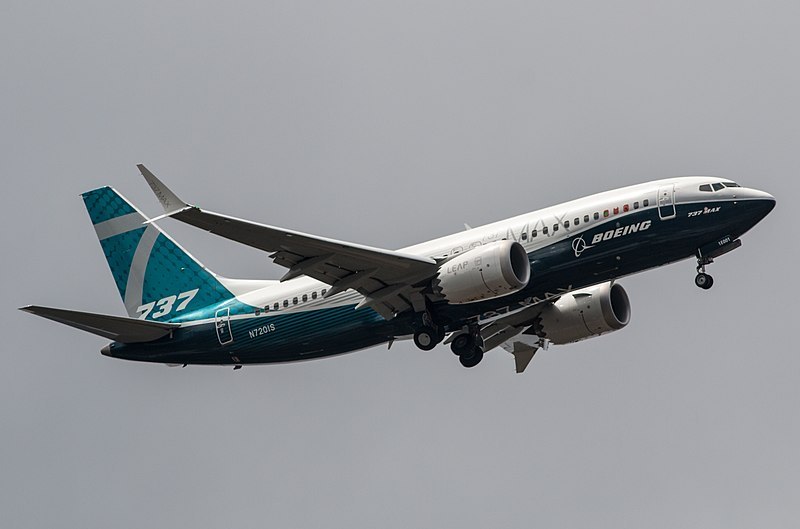 Boeing 737MAX: extensão da certificação