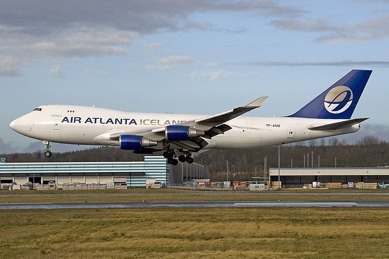 Boeing 747 da Air Atlanta, semelhante ao envolvido no incidente
