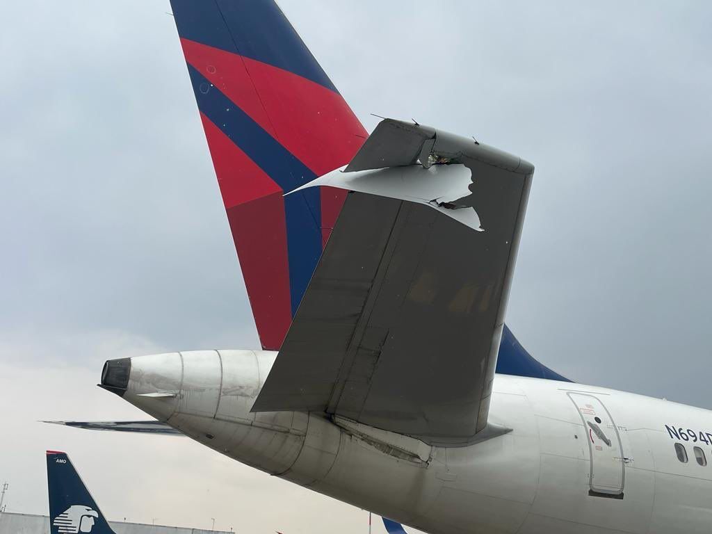Boeing 757 da Delta colide com avião da Aeromexico