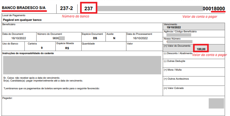 boleto, como reconhecer boleto falso,conta a pagar