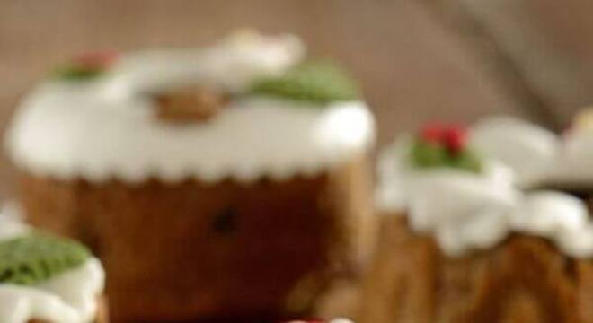 bolo decorado de natal simples