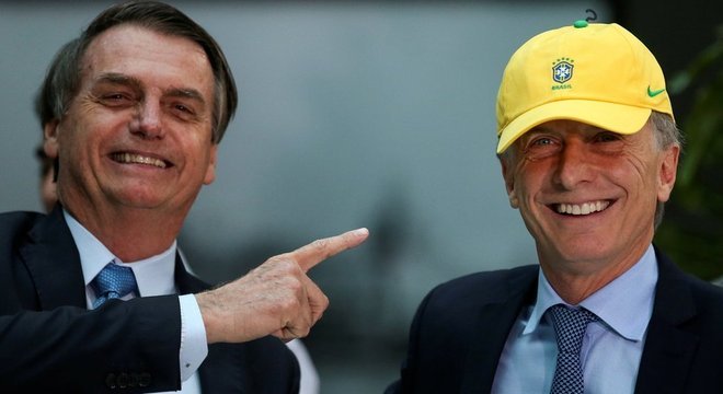 Bolsonaro se manifestou a favor da reeleição de Macri