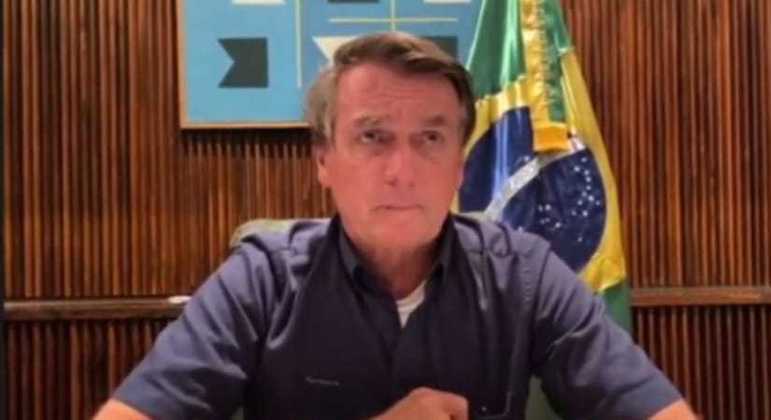 Bolsonaro participou de videoconferência com movimentos de direita, em Londrina (PR) 