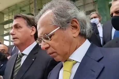 Após reunião no STF, Bolsonaro e Guedes falam à imprensa