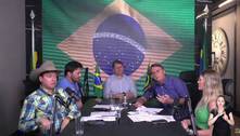 Live de Bolsonaro com políticos e artistas termina após 22 horas