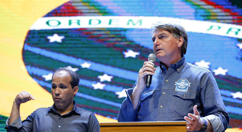 Bolsonaro participou de culto interdenominacional das Igrejas de Anápolis (GO)