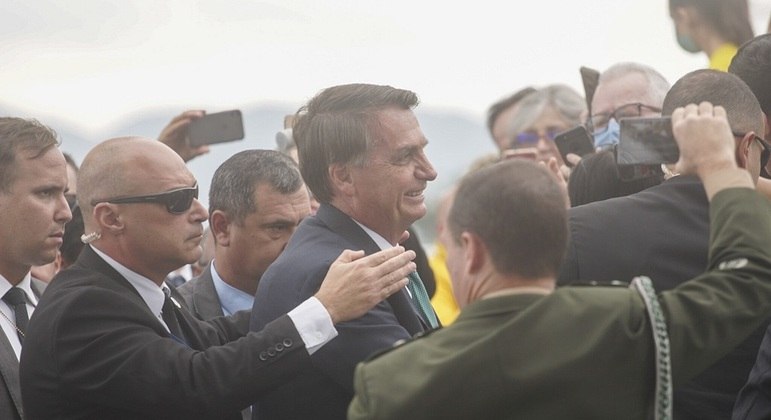 Bolsonaro em visita a Joinville (SC)