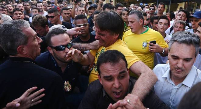 Candidato foi levado à Santa Casa de Juiz de Fora e, segundo filho, passa bem