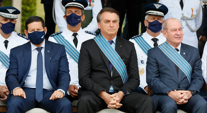 Bolsonaro participou de apresentação de aeronave