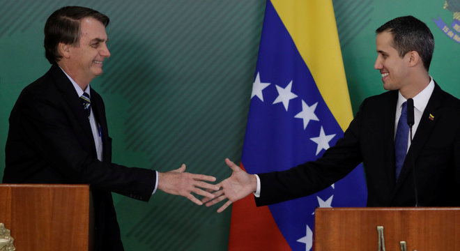 Guaidó disse que "não se pode viver em paz" como ditadura
