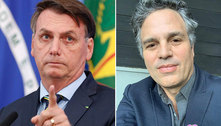 Bolsonaro rebate críticas de Mark Ruffalo: 'Nunca leu a Constituição'