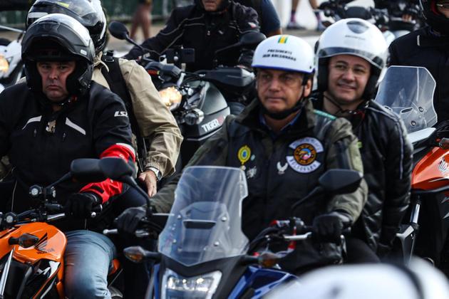 Veja imagens da motociata com apoiadores de Bolsonaro em SP - Fotos - R7 São Paulo