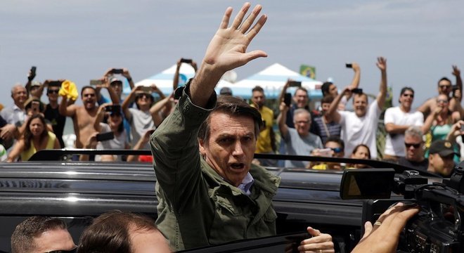 Bolsonaro foi eleito presidente neste domingo