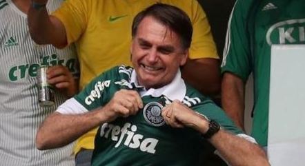 Bolsonaro sempre afirmou ser palmeirense