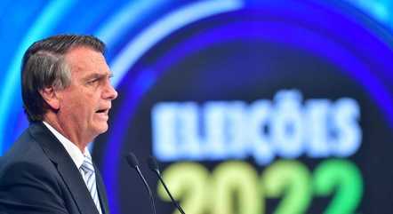 Jair Bolsonaro respondeu a temas sensíveis