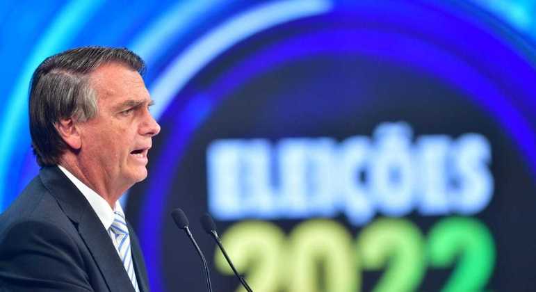 Bolsonaro em sabatina na Record TV