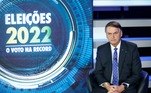 O candidato à Presidência Jair Bolsonaro (PL) é o primeiro entrevistado da sabatina das eleições 2022 do Jornal da Record. Acompanhe a entrevista exclusiva a partir das 19h40, na tela da Record TV