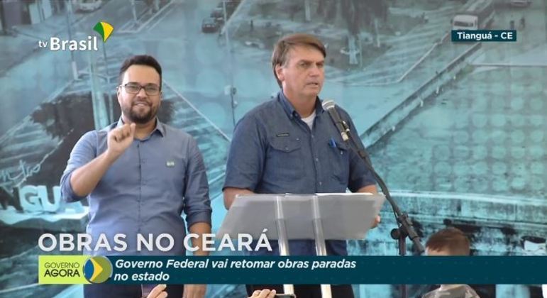 Bolsonaro autorizou retomada de obras paradas na região metropolitana de Fortaleza (CE)