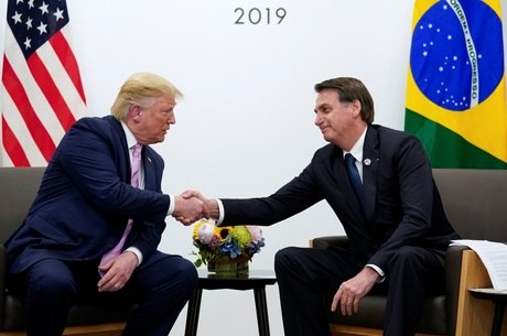 Trump elogiou Bolsonaro durante entrevista