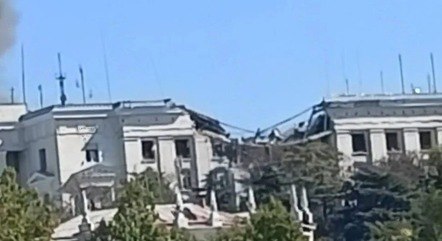 QG da frota russa no mar Negro sofre bombardeio