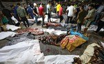 Um oficial de alto escalão da Palestina afirmou que o presidente do país, Mahmoud Abbas, cancelou o encontro com o mandatário dos Estados Unidos, Joe Biden, após o bombardeio no hospital