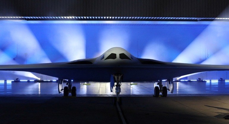 B-21 Raider, novo bombardeiro de alta tecnologia desenvolvido para a Força Aérea dos EUA