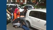 Vídeo: idoso passa mal após trocar socos em briga de trânsito no DF