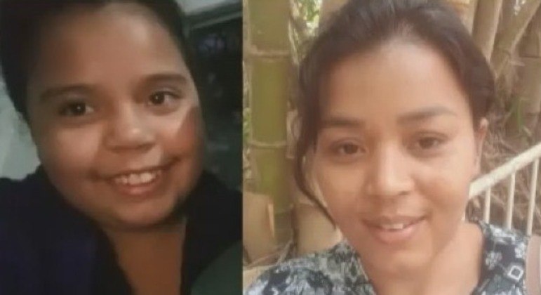 Tauane Rebeca (esquerda) e Shirlene Ferreira (direita), filha e mãe, foram encontradas mortas