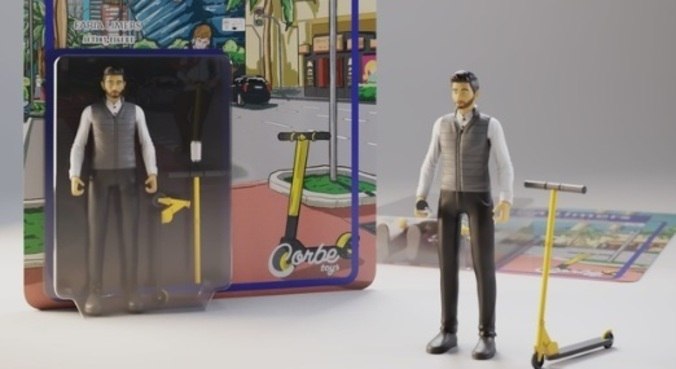 Boneco Faria Limer, da fabricante Corbe Toys, está em pré-venda na internet