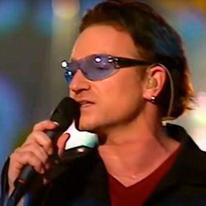 Bono (U2) e fã 