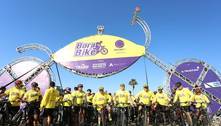 Bora de bike em Brasília reúne mais de 15 mil ciclistas 