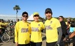 Dir. Comercial Ronnie Bragança, Secretária de Justiça Marcela Passamani e Dir. Geral Luciano Ribeiro