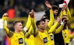 O Borussia recebeu o Stuttgart em partida válida pelo Cmpeonato Aelmão, a equipe de Marco Reus venceu por 2 a 1, e segue viva no sonho de liderar a competição