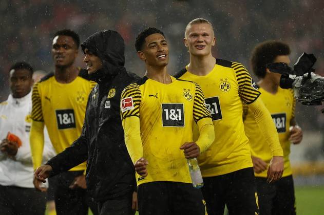 11º Borussia Dortmund (Alemanha)Preço do elenco: 560,25 milhões de euros (cerca de R$ 2,84 bilhões)